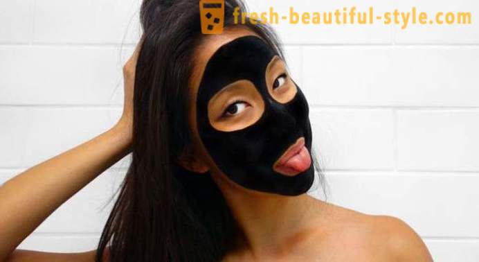 El carbón activado de acné: Máscaras recetas