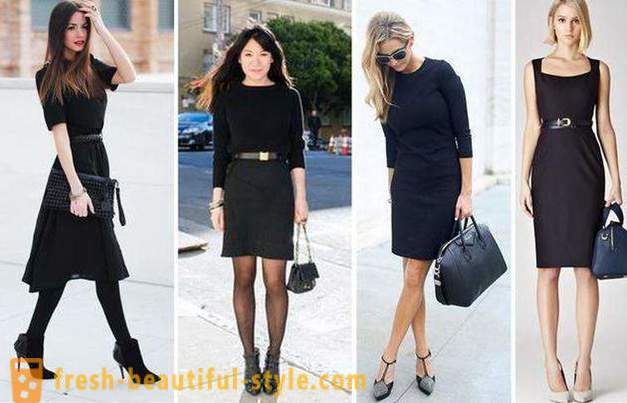 Consejos de moda: lo que debe llevar con un vestido negro?
