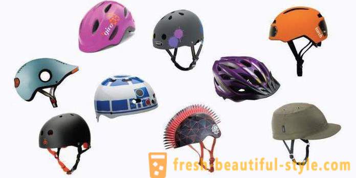 La elección de un casco para los niños