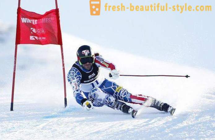 Slalom - es un deporte extremo en el límite de lo posible.