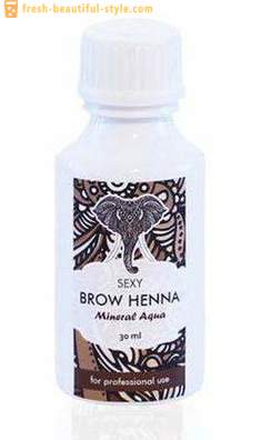 Henna para las cejas Brow Henna: opiniones, instrucciones