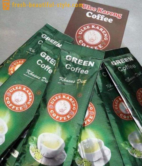 Verde café que adelgaza: opiniones, beneficios y perjuicios, la instrucción