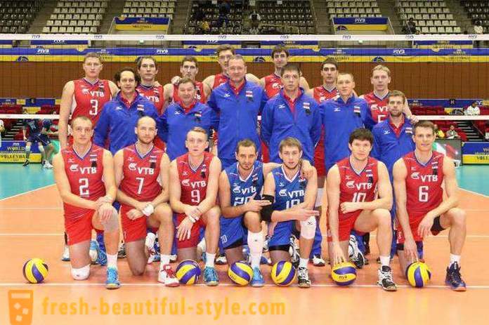 Ruso equipo de voleibol: la composición, registros y logros