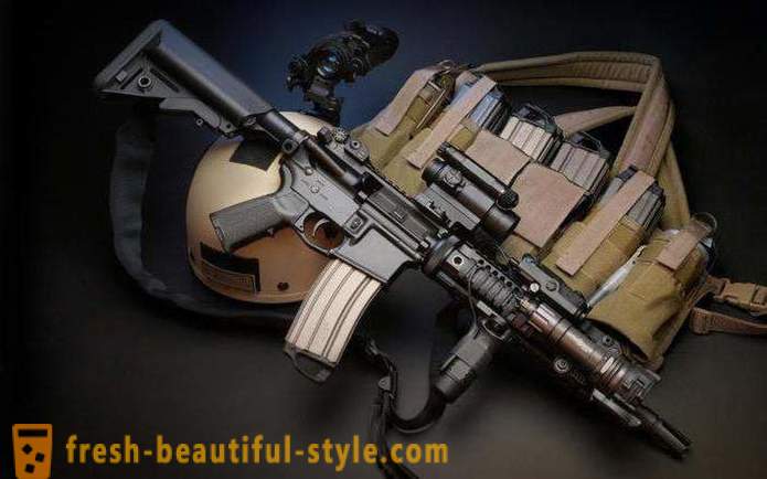 Rifle de rifle de asalto M4 estadounidense especificaciones, la historia de la creación