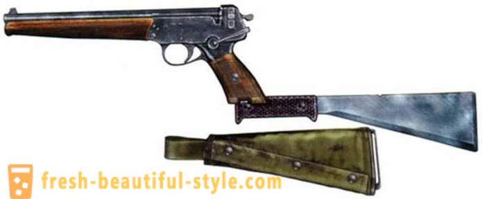 TP-82 pistola complejo SONAZ: descripción, fabricante