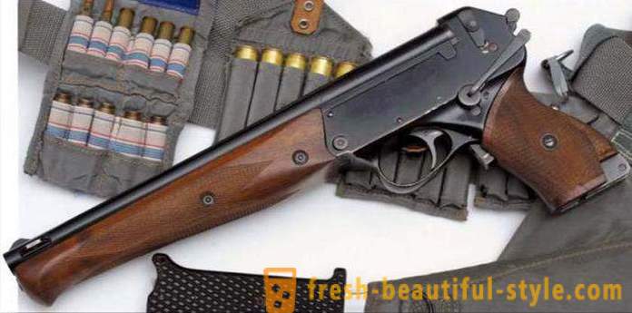 TP-82 pistola complejo SONAZ: descripción, fabricante