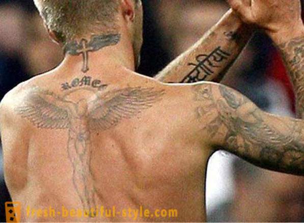 40 tatuaje de Beckham: su interpretación y localización en el cuerpo