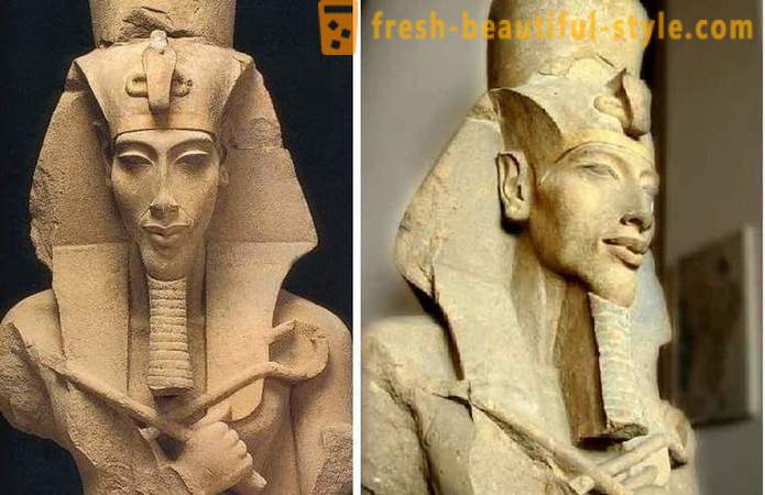 La historia del amor faraón Amenhotep y Nefertiti