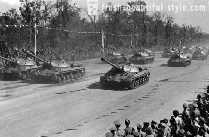¿Por qué la Unión Soviética señaló al desfile en Berlín, IS-3 tanques