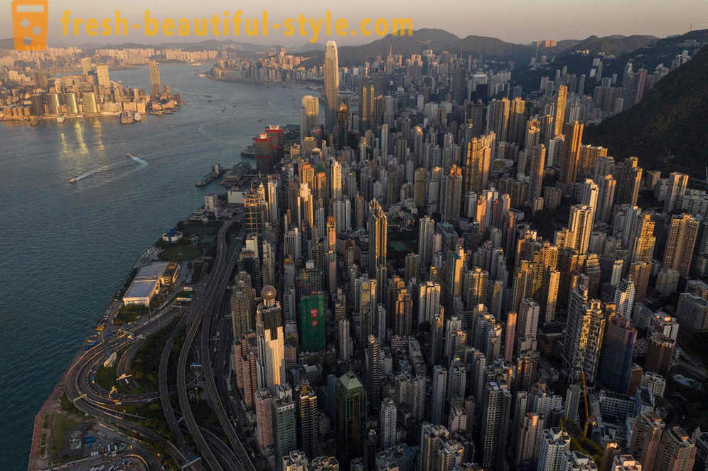 Hong Kong de gran altura en fotos