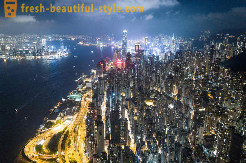 Hong Kong de gran altura en fotos