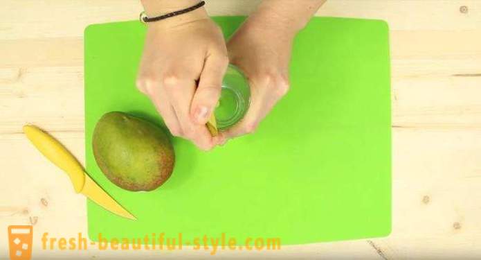 Cómo limpiar la fruta, no ensuciarse las manos