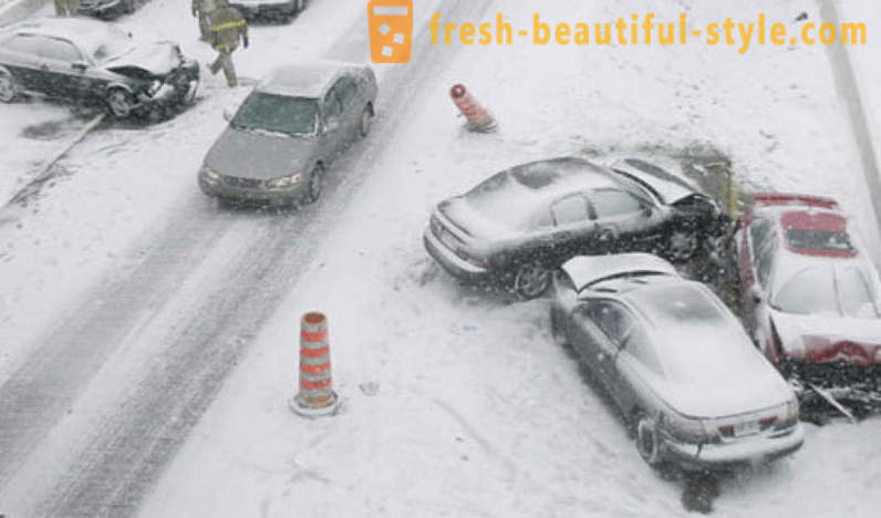 Cómo conducir con seguridad en invierno
