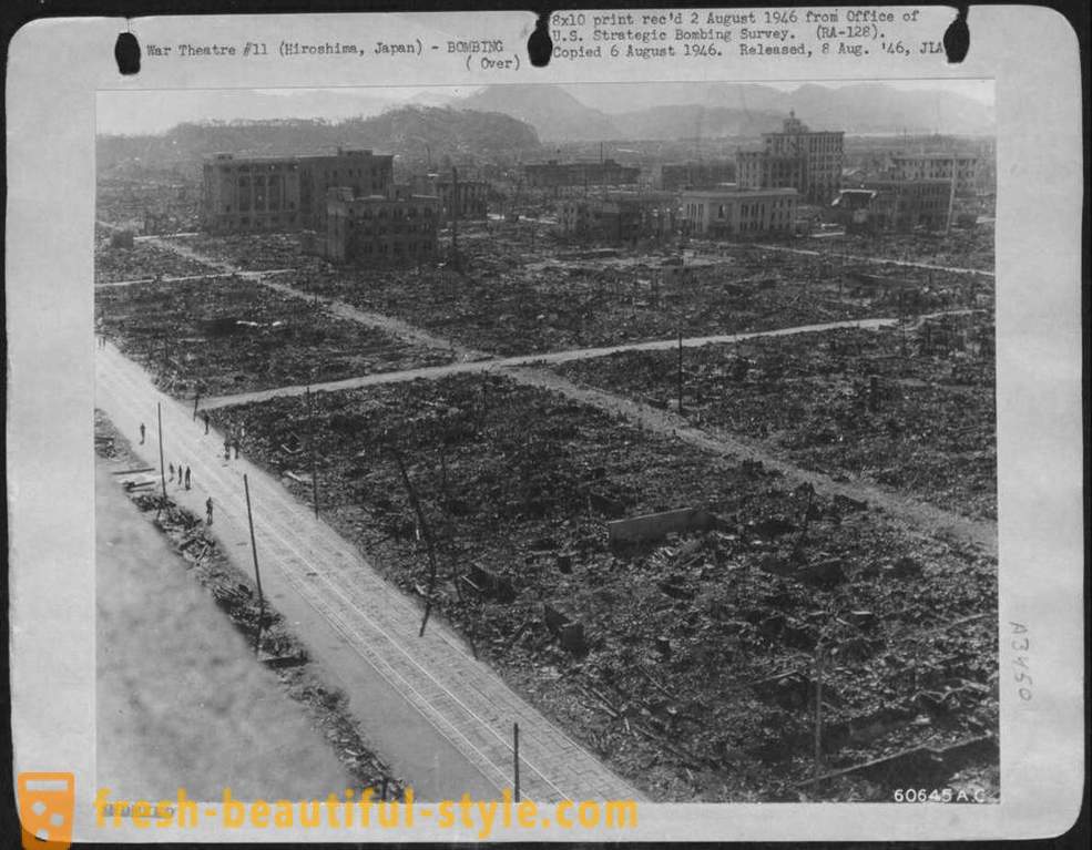 Fotos históricas de enormes proporciones de Hiroshima