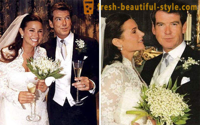 Pierce Brosnan y su esposa celebran sus bodas de plata