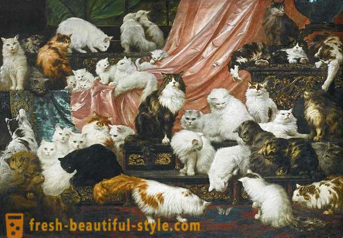 Top 6 pinturas más caras con gatos