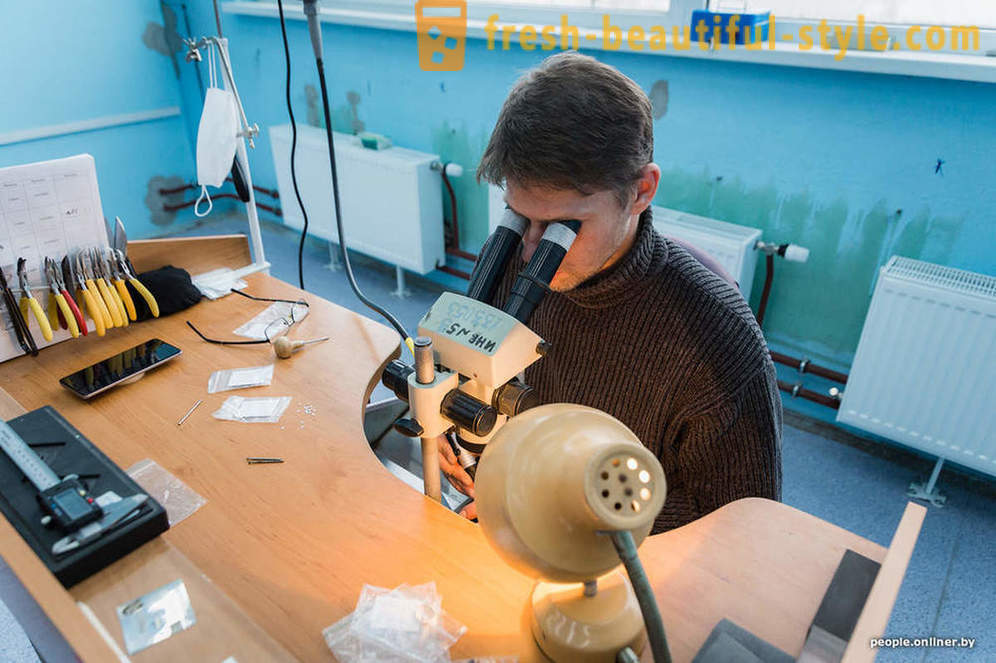 En Belarús hacer diamantes artificiales