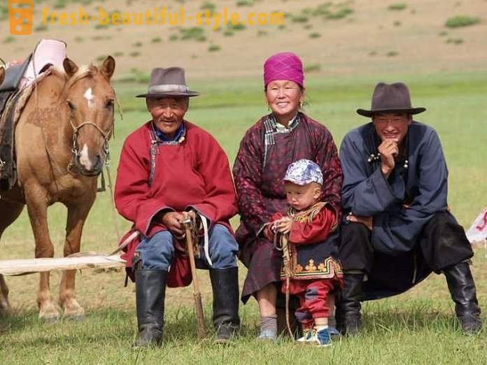 Como mongoles modernos viven