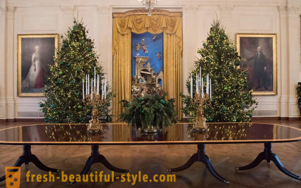 Cómo decorar la Casa Blanca para el Año Nuevo