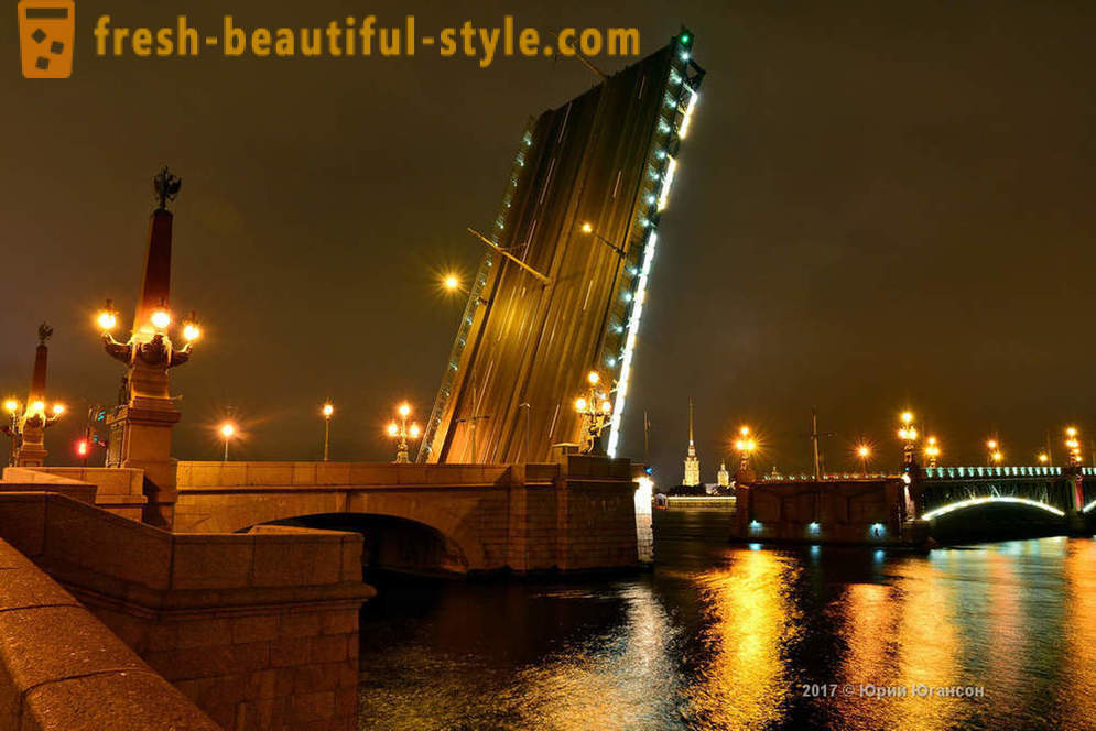 Mágica belleza de los puentes de San Petersburgo