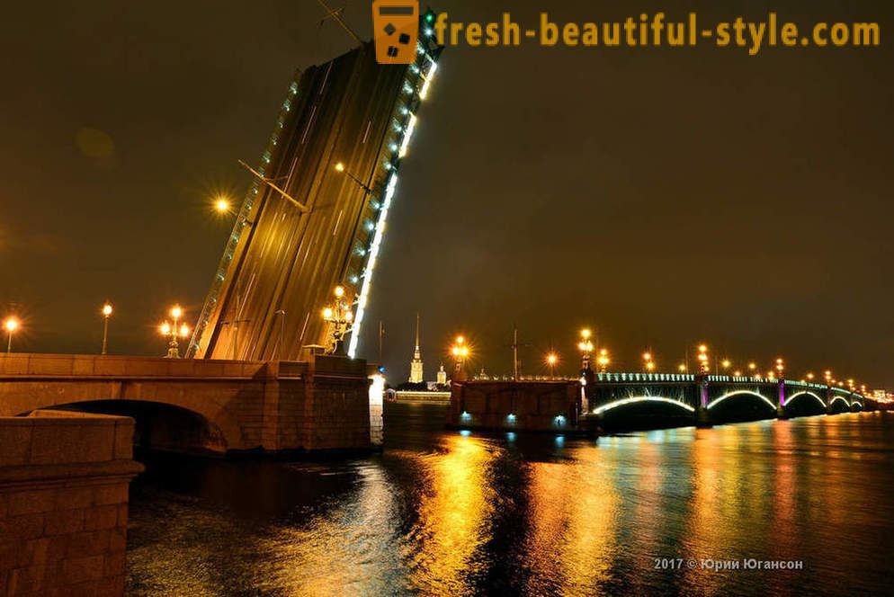 Mágica belleza de los puentes de San Petersburgo