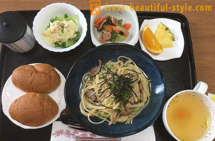 La alimentación en los hospitales de Japón
