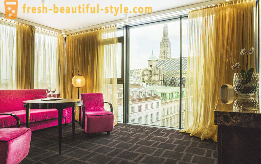 Hoteles de diseño popular en Viena