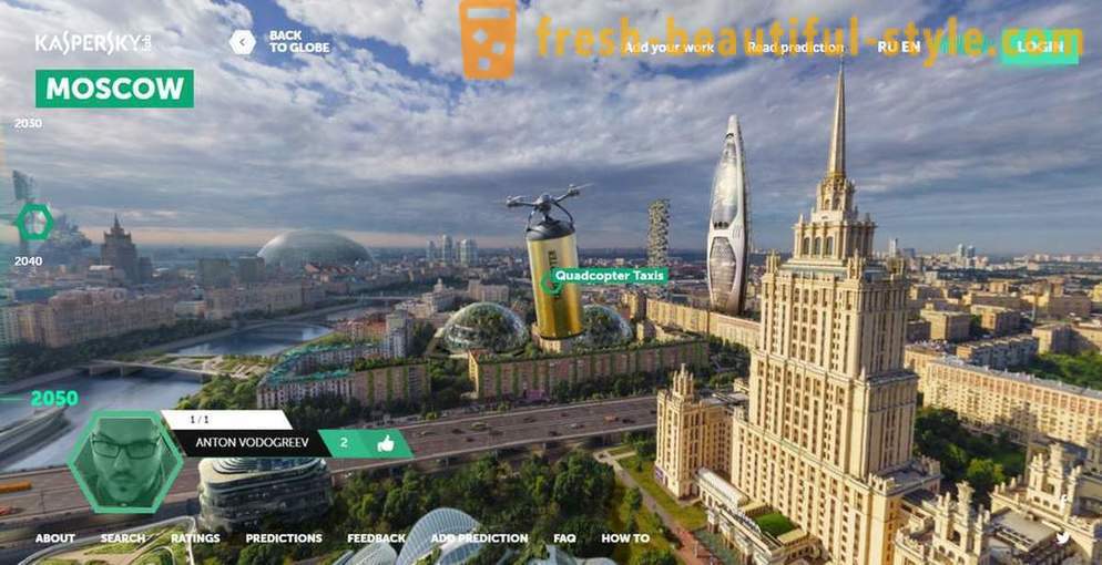 ¿Qué va a Moscú en 2050