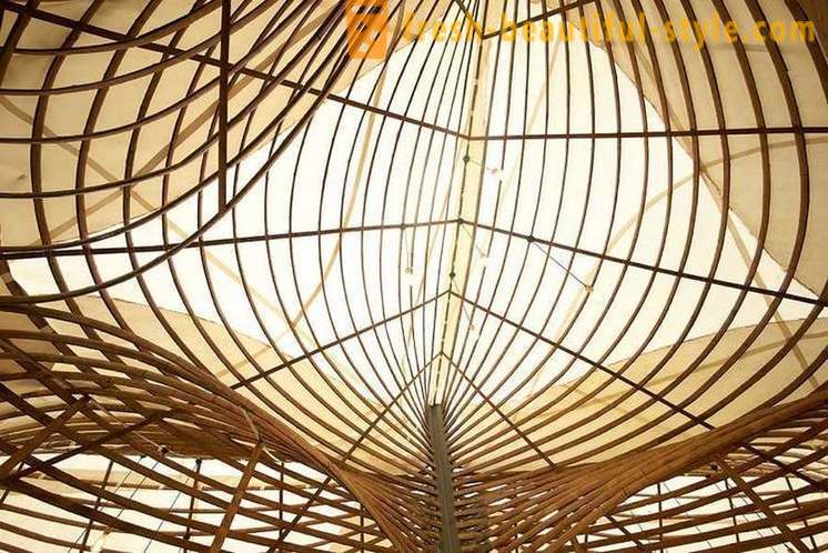 China ha construido la ciudad de bambú