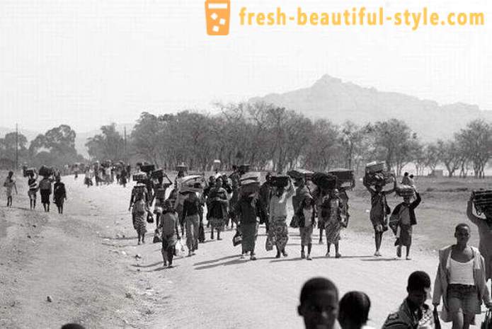 Caña de vacaciones y vírgenes desfile en Swazilandia