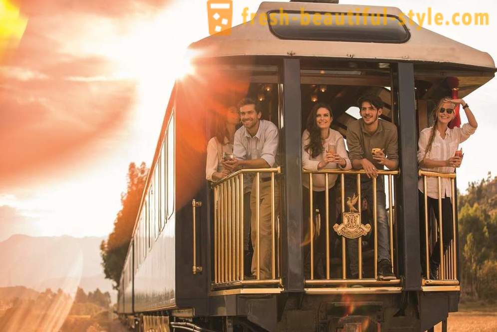 Viaje atmosférica en los trenes más cómodos del mundo