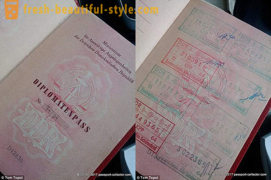 Estados pasaporte raras que ya no existen