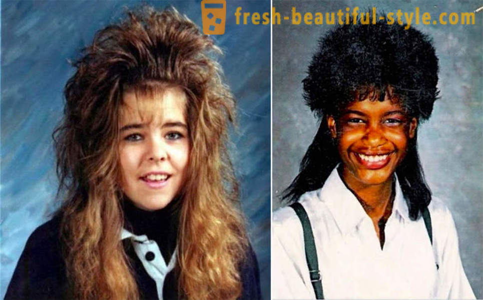 Peinados de moda 80 de los 90