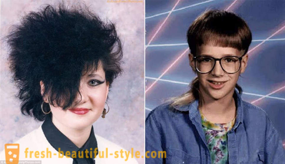 Peinados de moda 80 de los 90