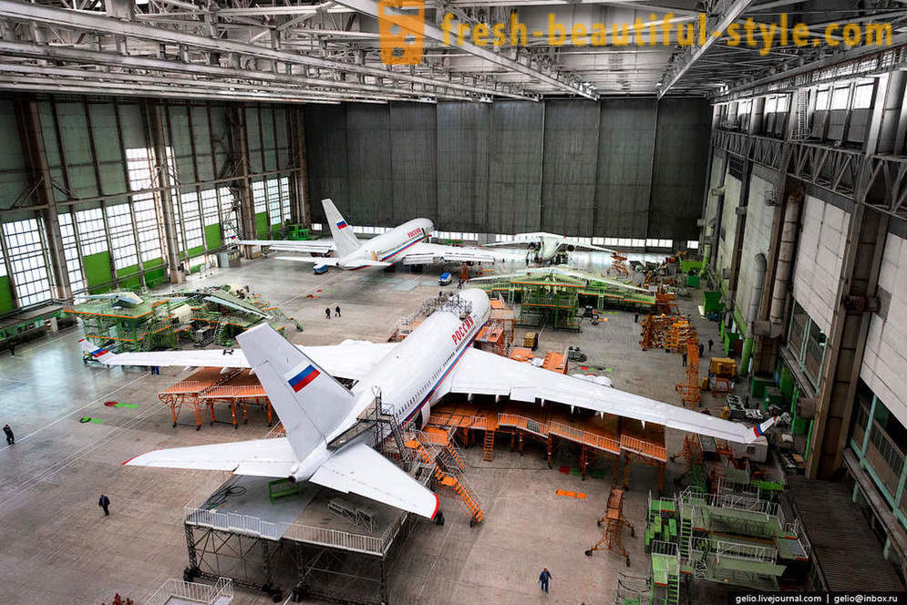La producción de IL-96-300 y AN-148. VASO