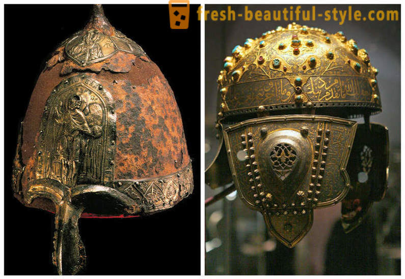 Knightly vestimenta, máscaras, cascos militares de gladiadores y similares de todos los tiempos