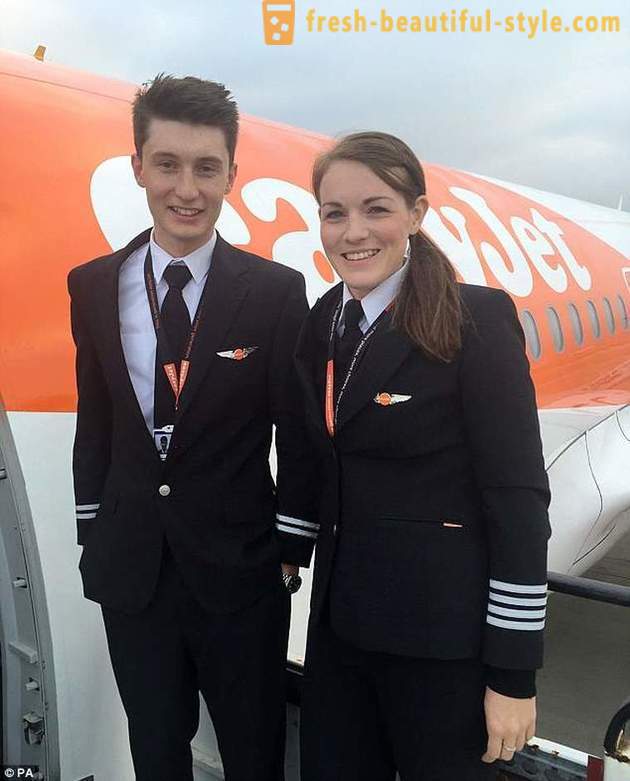 26 años de edad, el británico - el capitán más joven de un avión de pasajeros en el mundo