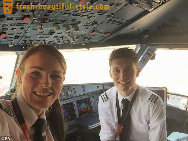 26 años de edad, el británico - el capitán más joven de un avión de pasajeros en el mundo