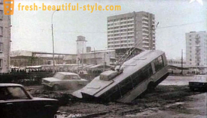 Gran erosión: en 1970 casi inundado el metro de Leningrado