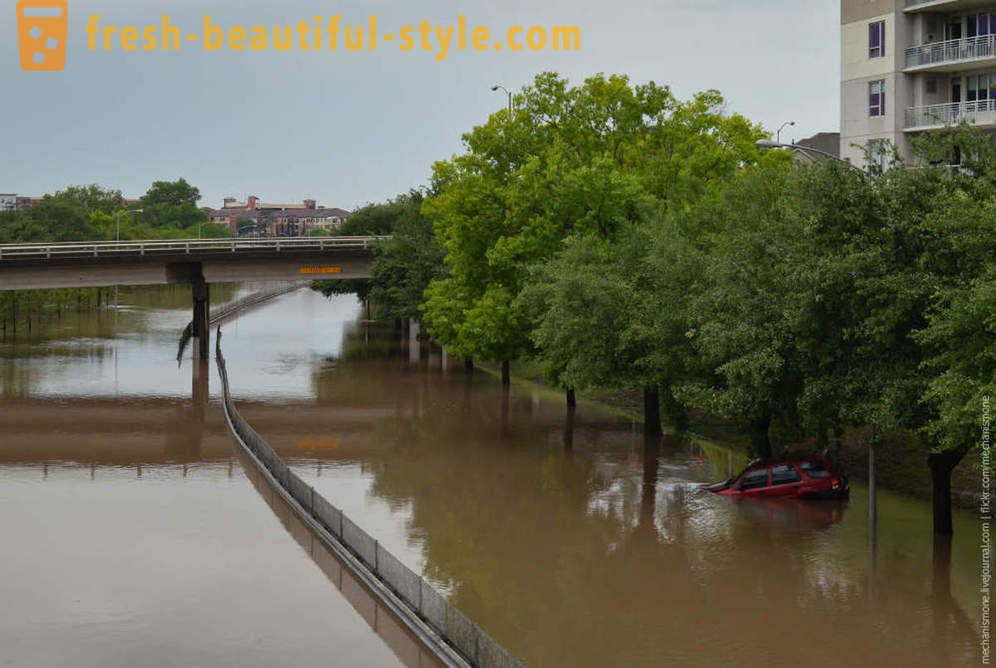 Inundación histórica en Houston