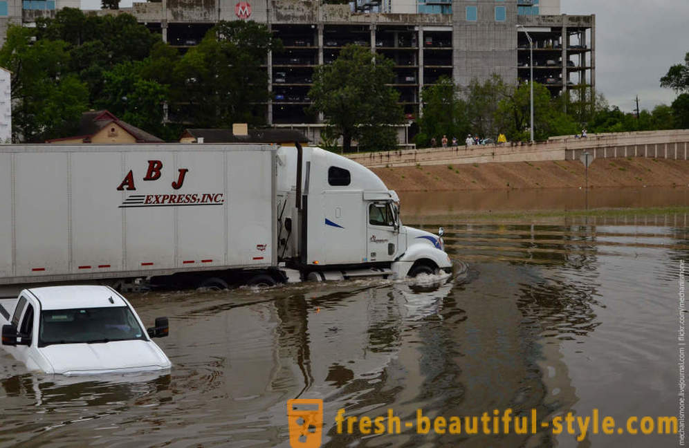 Inundación histórica en Houston