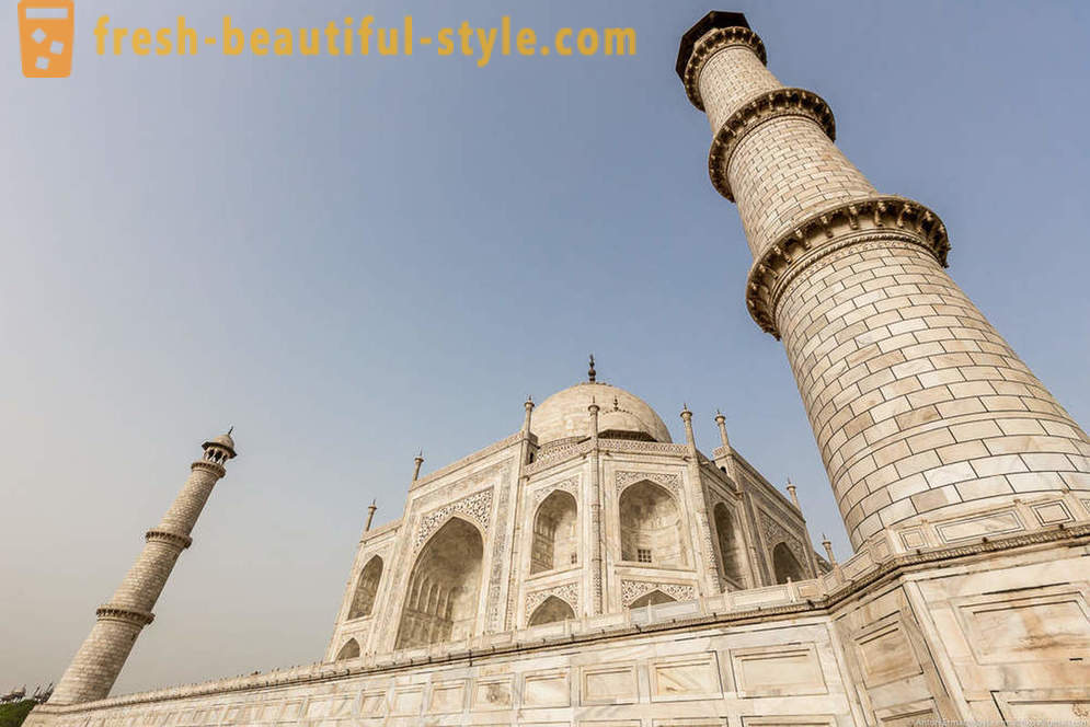 Una breve parada en la India. Increíble Taj Mahal