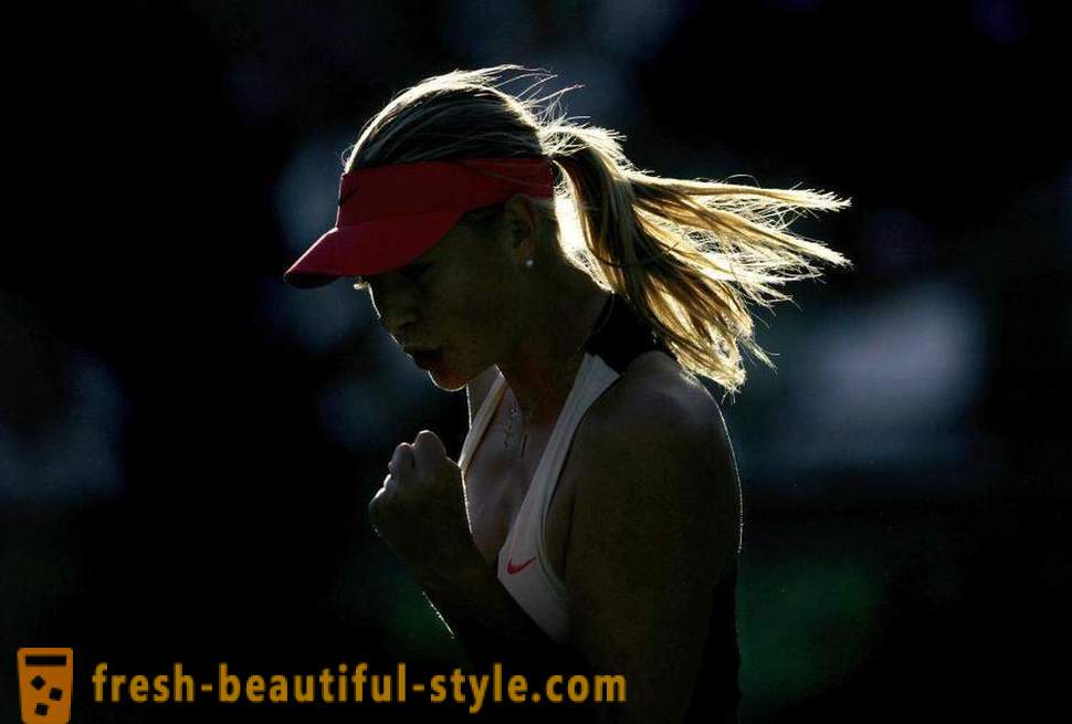 Error desafortunado de María Sharapova, su carrera vacilante