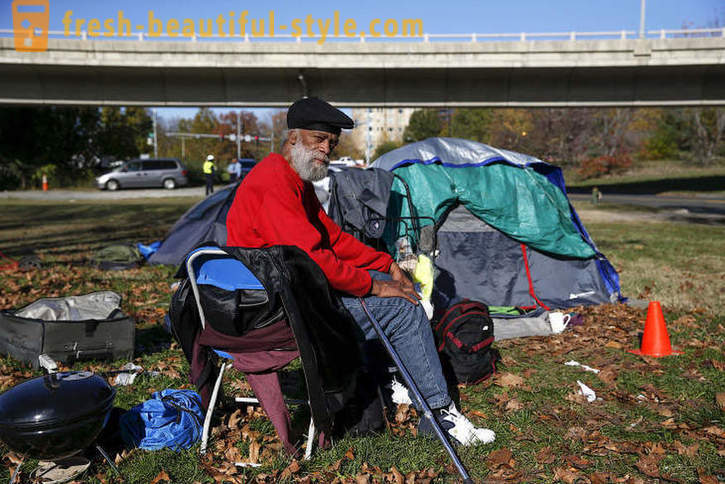 Personas sin hogar en los EE.UU.