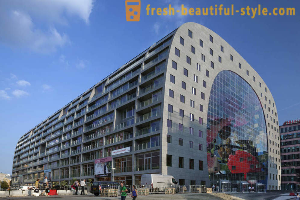 Rotterdam Markthol - el mercado de lujo en el mundo
