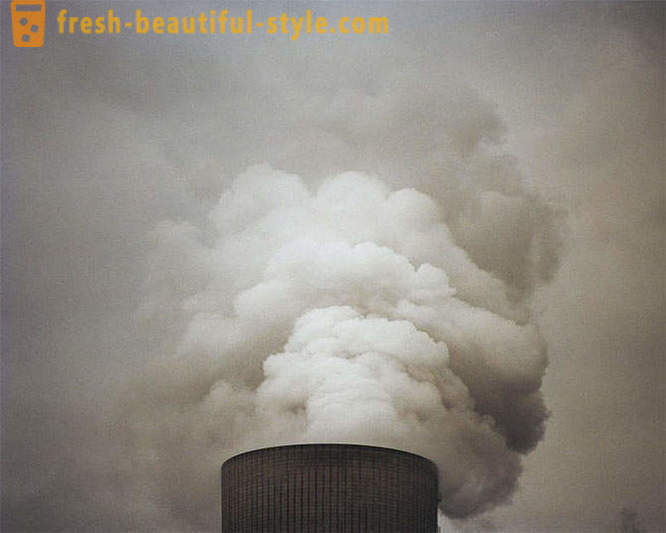 La belleza de las emisiones industriales