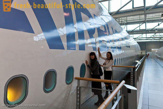 ¿Cómo construir el A380 y cómo se ven en el interior