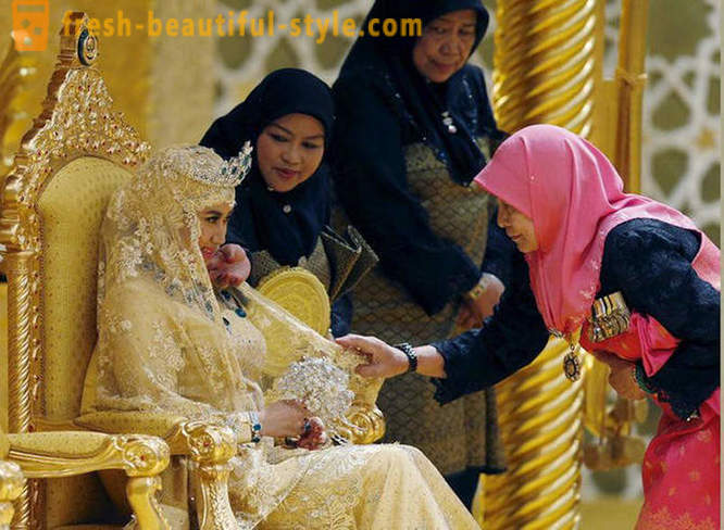 Boda de lujo del futuro sultán de Brunei