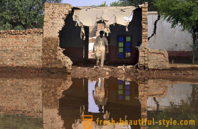 Inundación histórica en la India y Pakistán