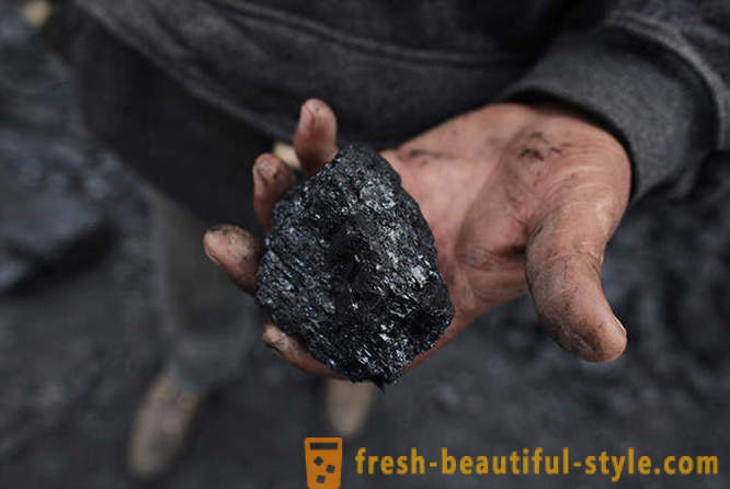 Carbón - antigua planta subterránea